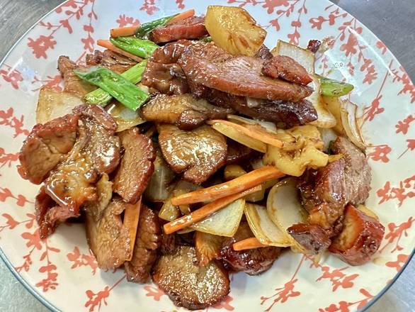 Slice BBQ Pork with Plum Sauce 梅酱叉烧